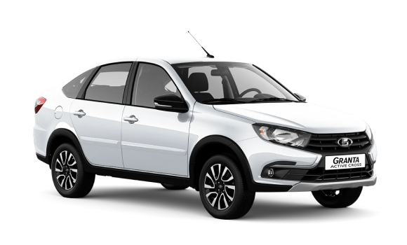 Lada Granta Active Cross I Рест - Белый "Ледниковый"""