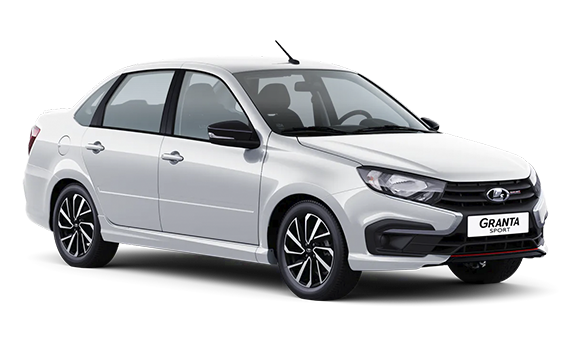 Lada Granta Sport Седан I Рест - БЕЛЫЙ "ЛЕДНИКОВЫЙ"" (221)"