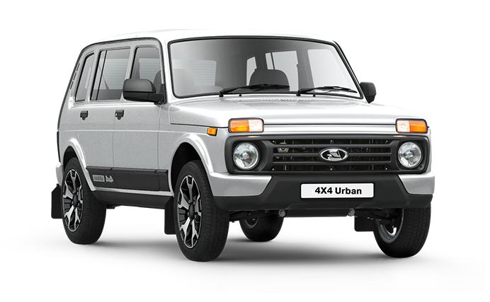 Lada Niva Legend Urban 5д. I Рест - Белый "Белое облако"""