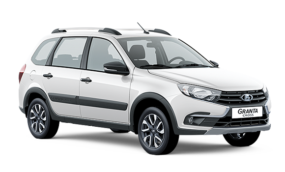 Lada Granta Cross I Рест - Белый "Белое облако"""